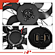 APTF0571 Radiator & Condenser Fan Assembly with Brushless Motor
