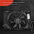 APTF0576 Radiator Cooling Fan Assembly with Shroud