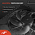 APTF0616 Single Radiator Cooling Fan with Shroud Assembly