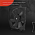 APTF0696 Single Passenger AC Condenser Fan Assembly with Shroud