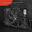 APTF06PPW Single Engine Radiator Cooling Fan with Control Model Assembly