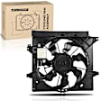 APTF0716 Single Radiator Cooling Fan Assembly with Control Module