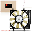 APTF0912TW Single AC Condenser Fan with Shroud Assembly