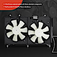 APTF0918TW Dual Radiator Cooling Fan with Shroud Assembly