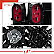 APTF0935 Dual Radiator Cooling Fan Assembly with Brushless Motor