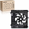 APTF0961 Single Radiator Cooling Fan Assembly with Brushless Motor