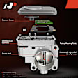 APTHB169 Throttle Body Assembly with TPS Sensor