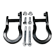 APTHK003 2x Black Front Tow Hooks