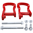 APTHK005 2 Pcs Red Front Tow Hooks