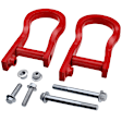 APTHK005 2 Pcs Red Front Tow Hooks