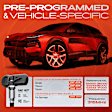 APTPMS223 4 Pcs 315 MHz TPMS Tire Pressure Monitoring Sensor