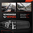 APTSS201 Windshield Wiper Switch with 8 Blade