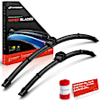 APWB005 2 Pcs Front 24" & 17" Windshield Wiper Blades