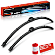 APWB017 2 Pcs Front 28 in & 21 in Windshield Wiper Blades