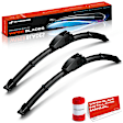 APWB060 2 Pcs Front 15" & 15" Windshield Wiper Blades