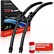 APWB076 2 Pcs Front 23" & 21" Windshield Wiper Blade with TLP Arm
