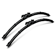 APWB076 2 Pcs Front 23" & 21" Windshield Wiper Blade with TLP Arm