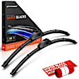 APWB117 2 Pcs Front 22" & 22" Windshield Wiper Blades