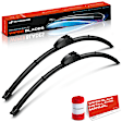 APWB243 2 Pcs Front 28" & 28" Windshield Wiper Blades