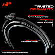 APWB353 2 Pcs Front 24" & 20" Windshield Wiper Blades