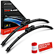 APWB438 2 Pcs Front 24" & 22" Windshield Wiper Blades