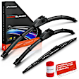 APWB445 3-Pc 22 in. + 18 in. + 19 in. Windshield Wiper Blades