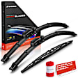 APWB447 3-Pc 22 in. + 22 in. + 13 in. Windshield Wiper Blades