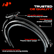 APWB453 3-Pc 22 in. + 22 in. + 15 in. Windshield Wiper Blades