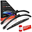 APWB454 3-Pc 24 in. + 19 in. + 13 in. Windshield Wiper Blades