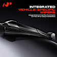 APWB454 3-Pc 24 in. + 19 in. + 13 in. Windshield Wiper Blades