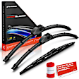 APWB511 3-Pc 24 in. + 20 in. + 16 in. Windshield Wiper Blades