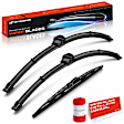 APWB513 3-Pc 24 in. + 20 in. + 13 in. Windshield Wiper Blades
