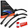 APWB520 3-Pc 26 in. + 22 in. + 11 in. Windshield Wiper Blades