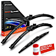 APWB545 3-Pc 24 in. + 17 in. + 13 in. Windshield Wiper Blades