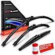 APWB610 3-Pc 26 in. + 17 in. + 12 in. Windshield Wiper Blades