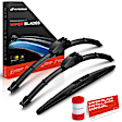 APWB615 3-Pc 16 in. + 16 in. + 12 in. Windshield Wiper Blades