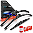 APWB644 3-Pc 22 in. + 21 in. + 14 in. Windshield Wiper Blades