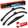 APWB673 3-Pc 22 in. + 19 in. + 12 in. Windshield Wiper Blades