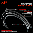 APWB673 3-Pc 22 in. + 19 in. + 12 in. Windshield Wiper Blades
