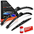 APWB703 3-Pc 24 in. + 15 in. + 17 in. Windshield Wiper Blades