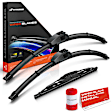APWB705 3-Pc 22 in. + 21 in. + 10 in. Windshield Wiper Blades