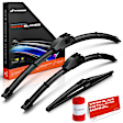 APWB710 3-Pc 22 in. + 14 in. + 12 in. Windshield Wiper Blades