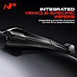 APWB710 3-Pc 22 in. + 14 in. + 12 in. Windshield Wiper Blades
