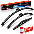 APWB729 3-Pc 22 in. + 18 in. + 12 in. Windshield Wiper Blades