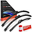 APWB789 3-Pc 24 in. + 21 in. + 13 in. Windshield Wiper Blades