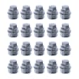 APWBC130PG 20 Pcs Silver Lug Nut Cover Wheel Nut Caps