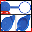 APWFC001 Windshield Washer Fluid Reservoir Cap