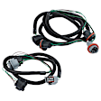 APWH012 2x Left & Right Tail Light Wiring Harness