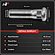 APWHS064 5x Front or Rear M12-1.50 Wheel Lug Stud
