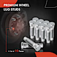APWHS164 10x Front or Rear M12-1.50 Wheel Lug Stud